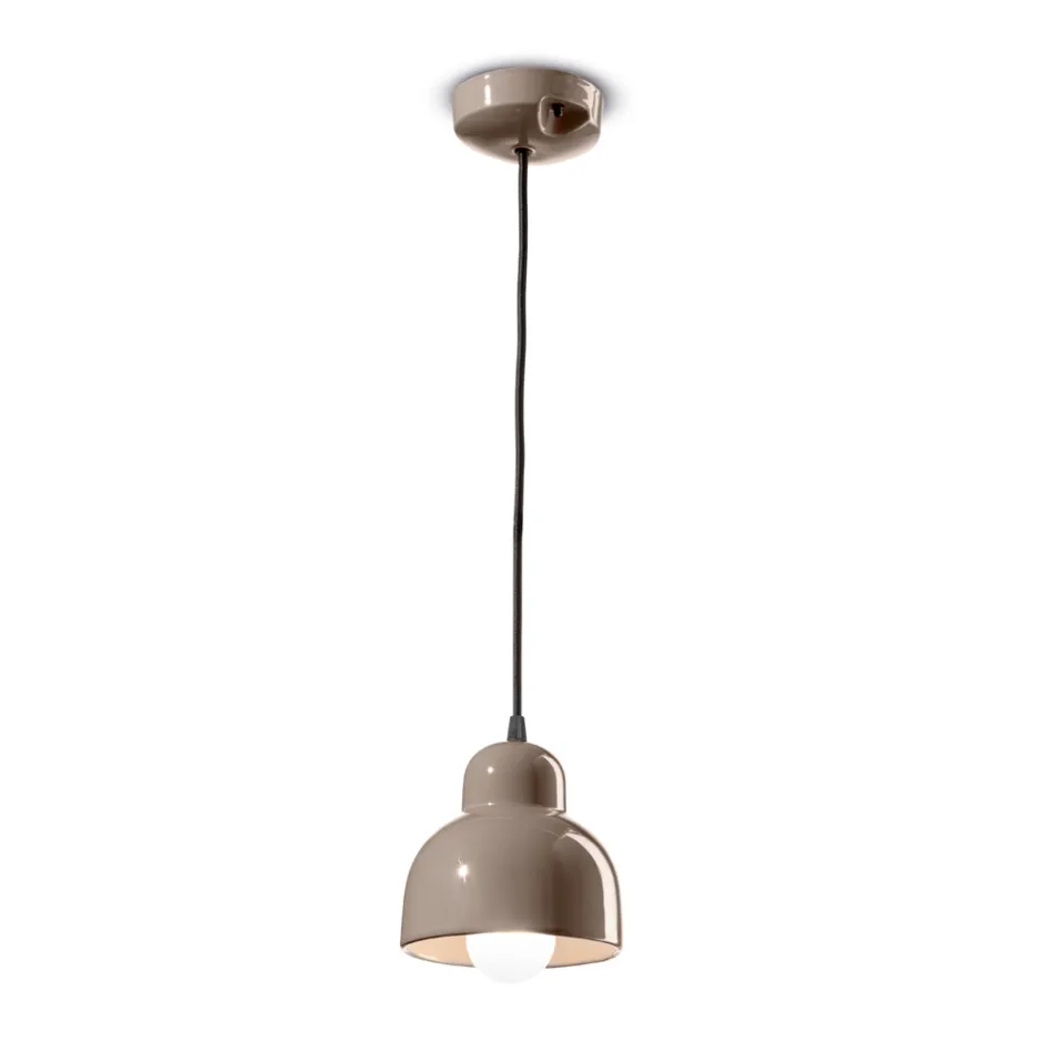 Suspension Lamp in Different Finishes and Sizes Made in Italy - Berimbau Viadurini
