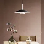 Mira Metal Pendant Lamp in Various Finishes Viadurini