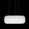 Polyethylene Pendant Lamp with 3 Metal Cables - Disc