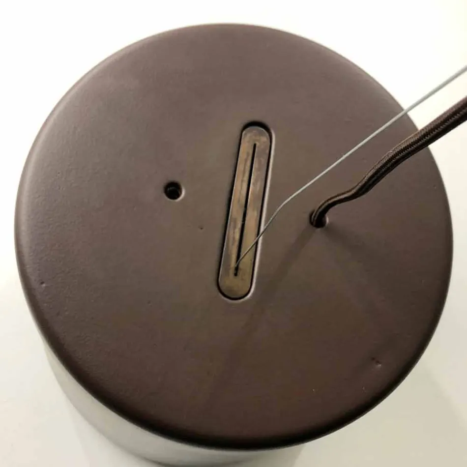 Design pendant lamp in terracotta, Ø37cm - Toscot Henry Viadurini