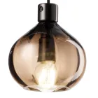 Glass Pendant Lamp in 2 Different Finishes Made in Italy - Afoxe Viadurini