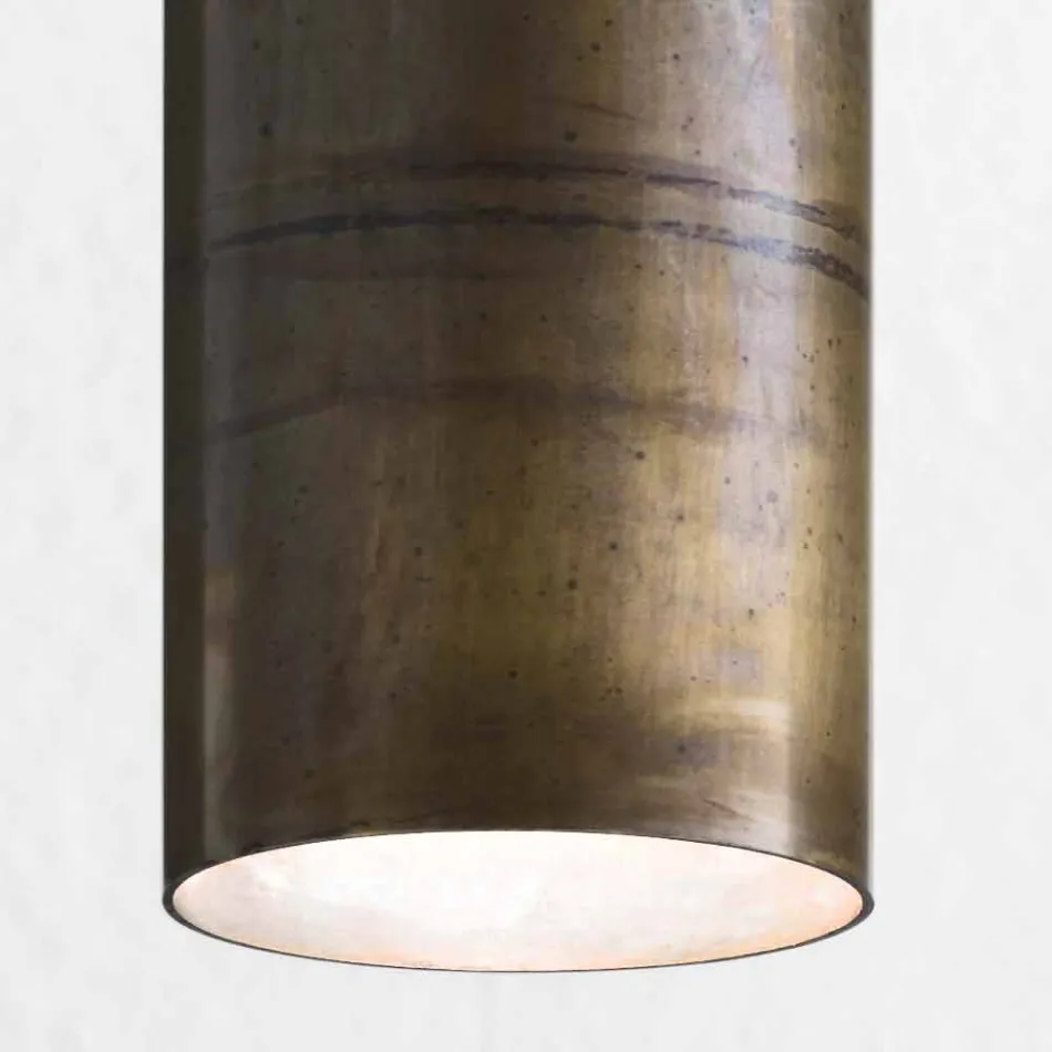 Industrial pendant lamp Ø 10 cm Sunflowers Il Fanale Viadurini