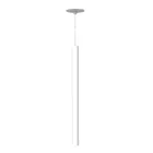 Led Recessed Suspension Lamp in White or Black Aluminum - Rebolla Viadurini