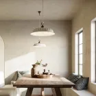 Liberty ceramic suspension lamp Ø42 Anita Il Fanale Viadurini