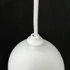 Aldo Bernardi modern suspension lamp in ceramic I Lustrini 5 Viadurini