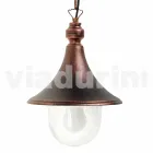 Outdoor suspension lamp in aluminum made in Italy, Anusca Viadurini