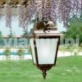 Outdoor pendant lamp made with aluminum, made in Italy, Aquilina