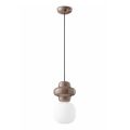 Suspension Lamp Made of Ceramic and Glass Made in Italy - Copacabana
