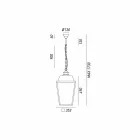 Industrial style pendant lamp Quadro Il Fanale Viadurini