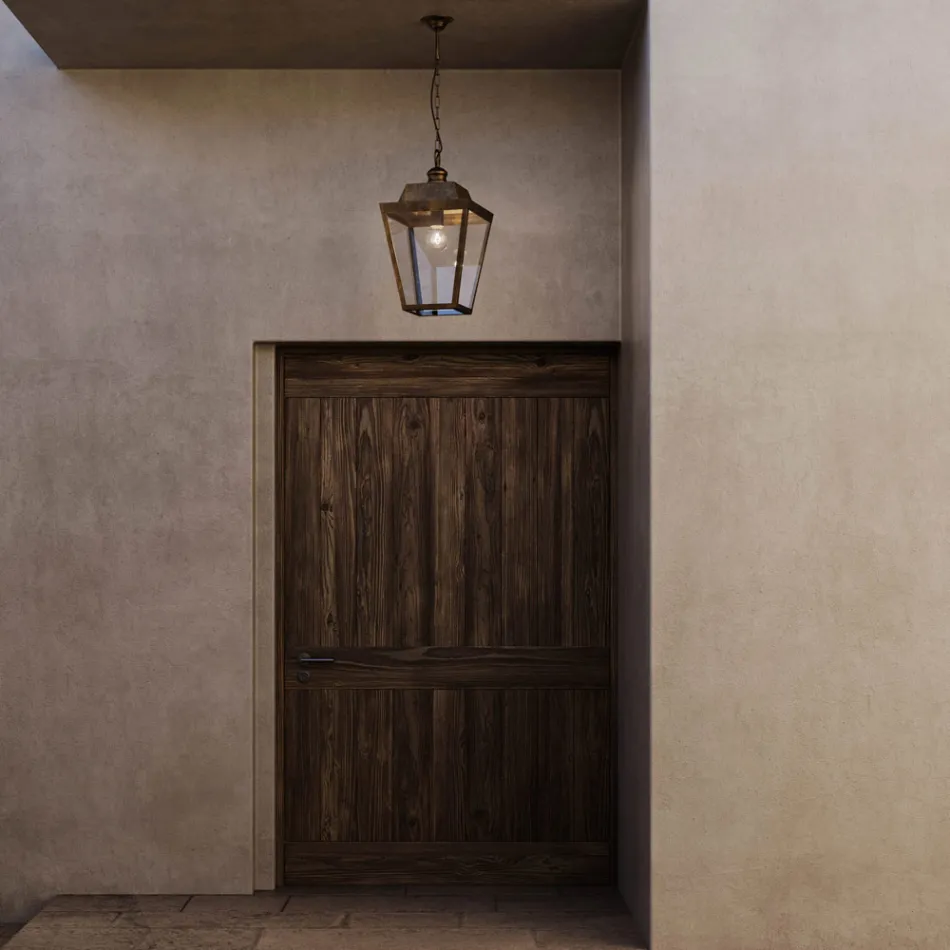 Industrial style pendant lamp Quadro Il Fanale Viadurini