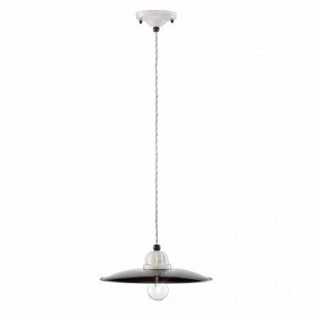 Chandelier vintage revisited ceramic Kelly Ferroluce Viadurini