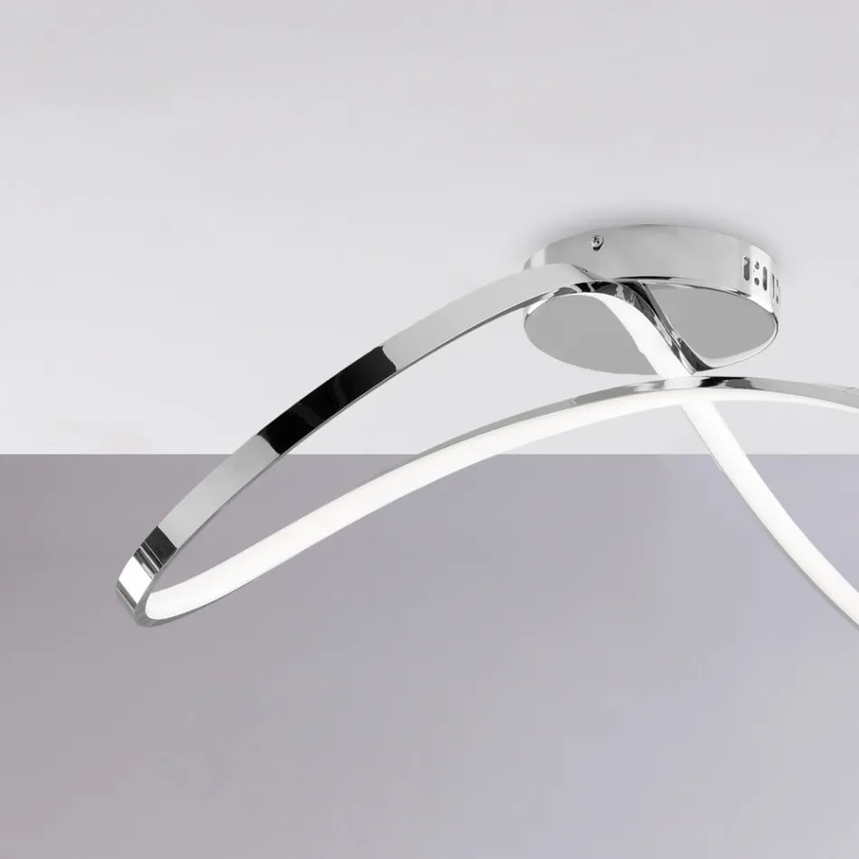 Handcrafted glass and metal lamp ideal for living rooms and bedrooms – Apollo Viadurini