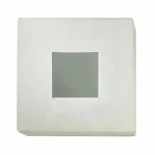 In-es.artdesign Ego designer wall mirror lamp in nebulite Viadurini