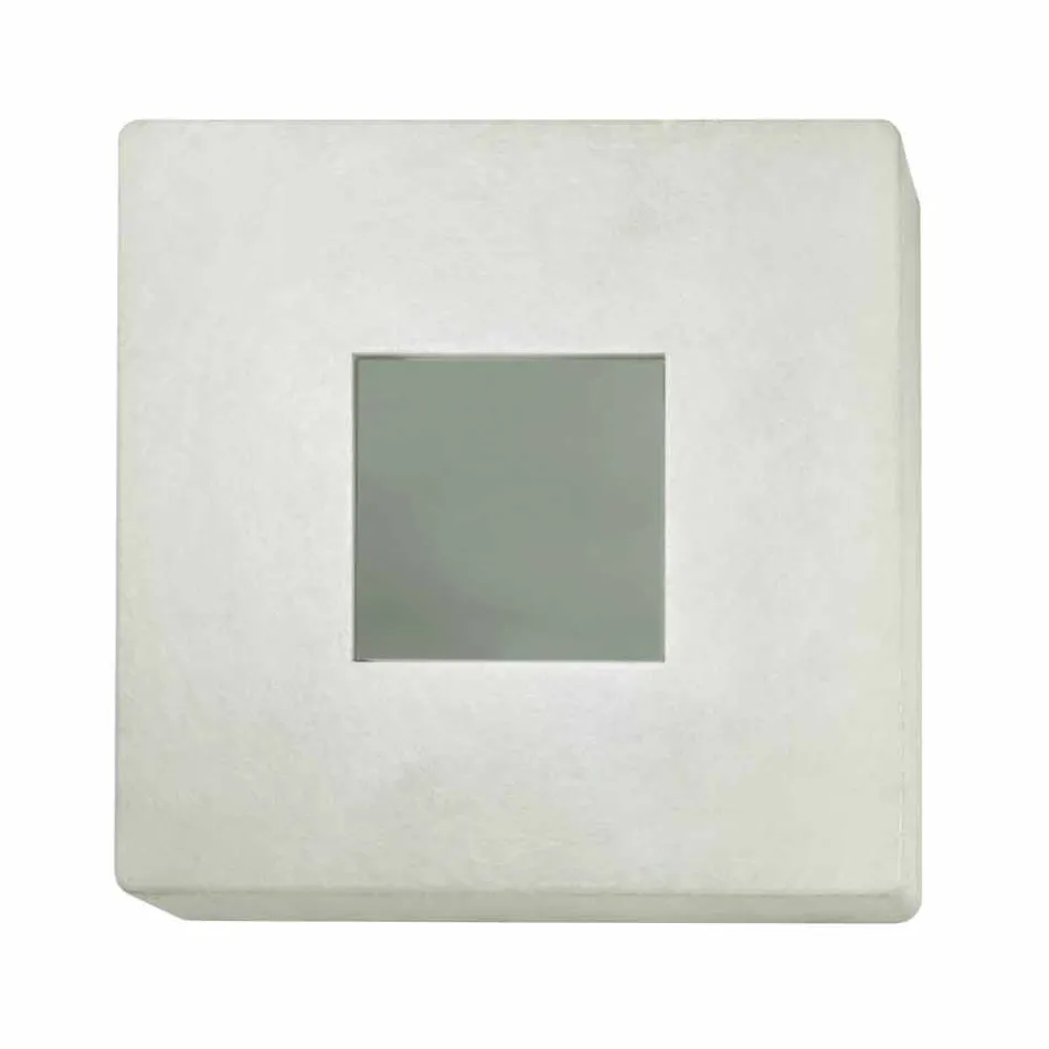 In-es.artdesign Ego designer wall mirror lamp in nebulite Viadurini