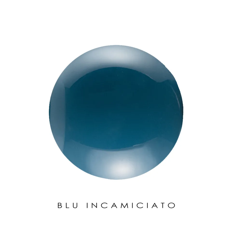 Three-Light Glass and Metal Table Lamp Made in Italy - Lumira Viadurini