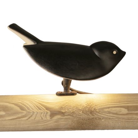 Table Lamp in Enamelled Tuscan Majolica Made in Italy - Uccellino Viadurini