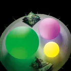 Calipso - Outdoor Lamp with Two Power Sources Made in Italy Viadurini
