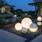 Calipso - Outdoor Lamp with Two Power Sources Made in Italy Viadurini