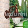 Outdoor wall lamp made with die-cast aluminum, made Italy, Anusca