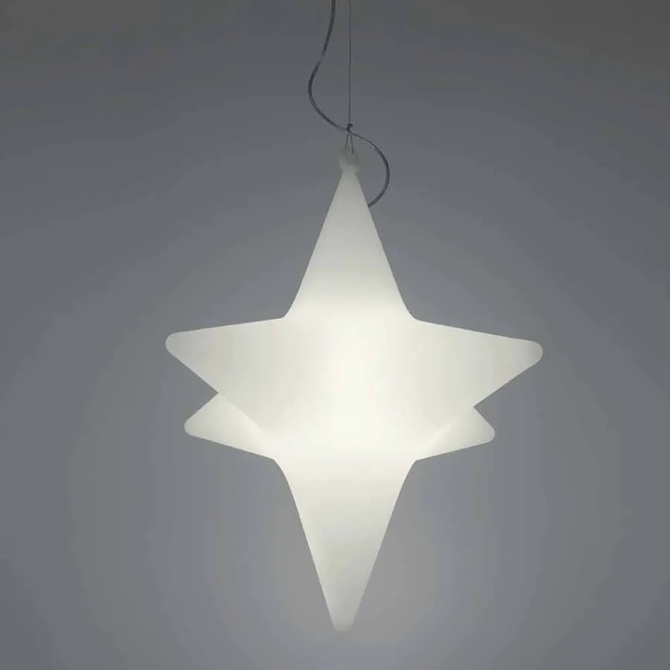 Star-shaped LED Outdoor Suspension Lamp Design by Slide - Sirio Viadurini