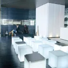 Bright Slide Cube design outdoor lamp produced in Italy Viadurini