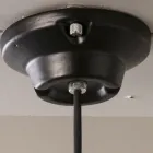 Outdoor Lamp in Majolica and Metal Made in Italy - Toscot Battersea Viadurini