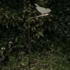 Outdoor Lamp in Enamelled Tuscan Majolica Made in Italy - Uccellino Viadurini