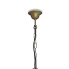 Outdoor Lamp in Brass, Glass and IP44 Made in Italy - Drago Viadurini