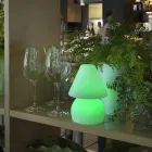 Outdoor Lamp in Polyethylene RGB LED Light Made in Italy - Marisol Viadurini