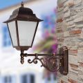 Outdoor Lamp in Glass and Aluminum in 5 Different Finishes - Alchemist