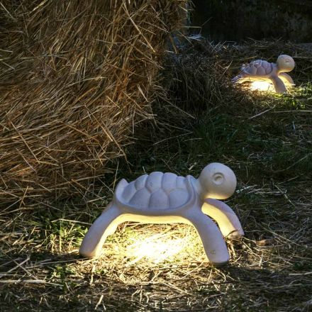 Rechargeable and Touch Dimmable Outdoor Lamp - Turtle Viadurini