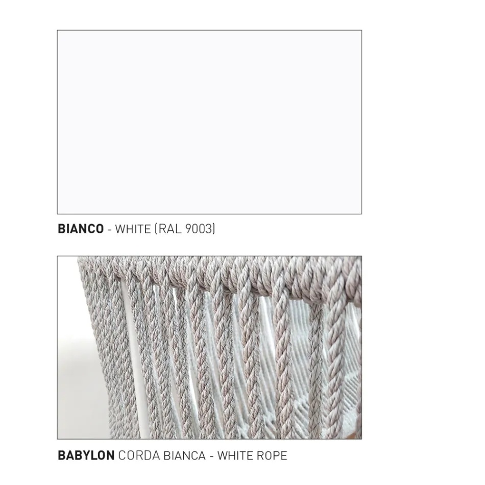 Fiber and Aluminum Garden Lamp Made in Italy - Cricket by Varaschin Viadurini