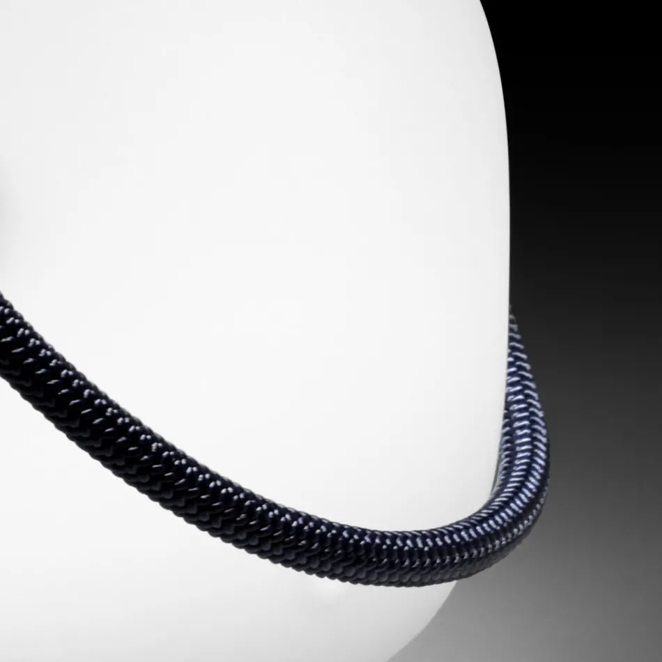 Garden Lamp in Polyethylene with Handle Made in Italy - Galicia Viadurini