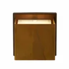 Designer wall lamp in brass and steel Ø11xh.11xsp.10 cm Venere Viadurini