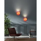 Artisan Wall Lamp in Venetian Blown Glass - Bolle Balloton Viadurini