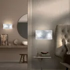 Handcrafted Wall Lamp in Blown and Decorated Venetian Glass - Mary Viadurini