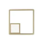 Wall Lamp with LED in Gold Finish Painted Metal - Formal Viadurini