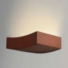 Modern design wall lamp in steel Ø13xh.3,5xsp.10 cm Osea Viadurini