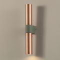 Wall Lamp in Ceramic and Copper Handmade in Italy - Toscot Match
