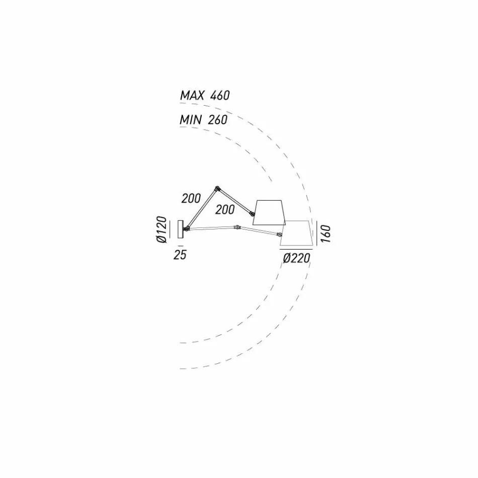 Adjustable wall lamp Industrial Reporter Il Fanale Viadurini
