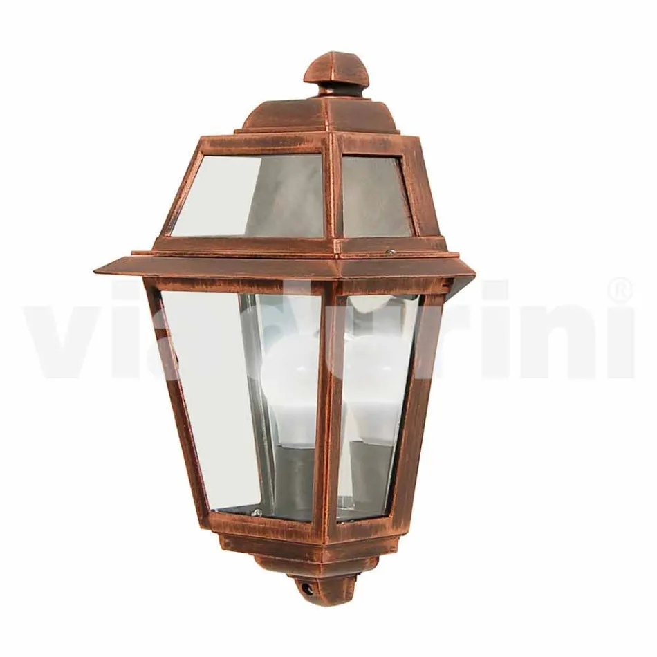 Wall lamp for classic outdoor made in Italy, Kristel aluminum Viadurini