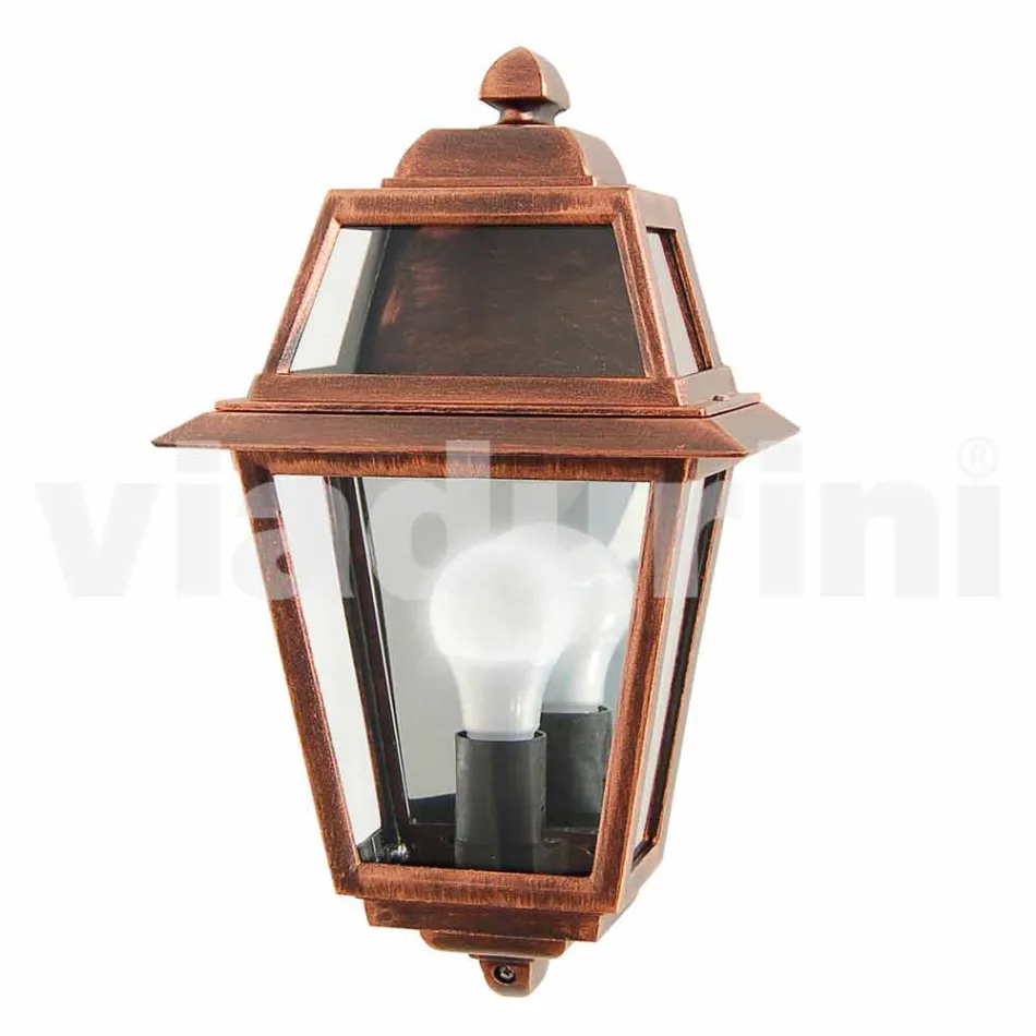 Wall lamp for classic outdoor made in Italy, Kristel aluminum Viadurini