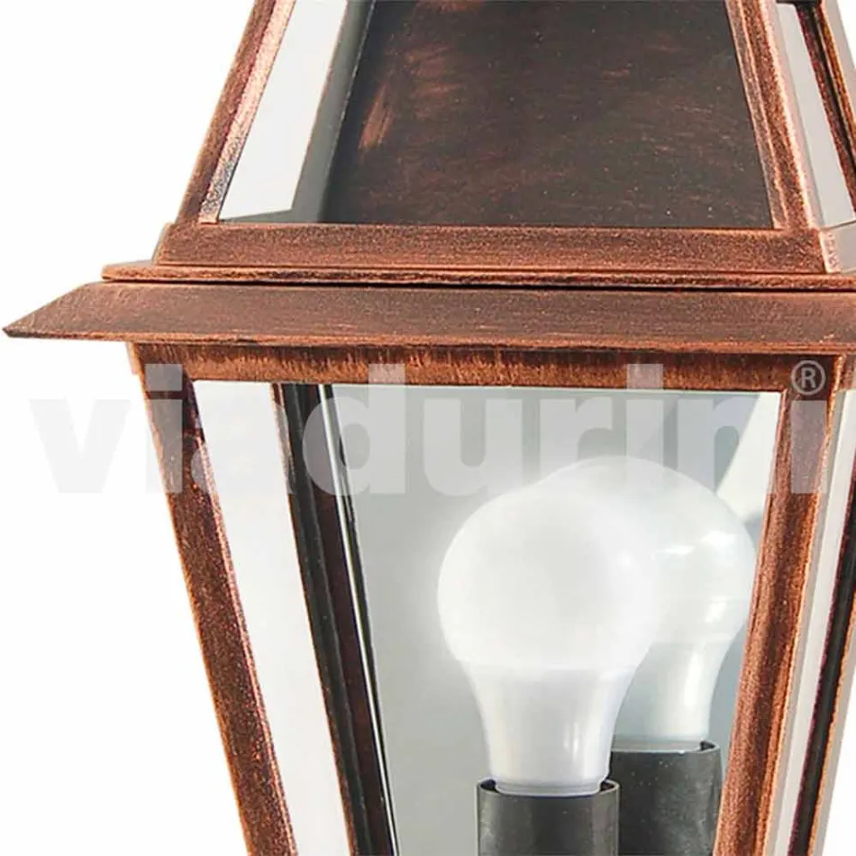 Wall lamp for classic outdoor made in Italy, Kristel aluminum Viadurini