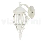 Outdoor Wall Lamp in White Aluminum Made in Italy - Dodo Viadurini