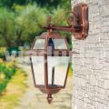 Outdoor wall lamp made with aluminum, made in Italy , Kristel