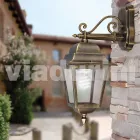 Outdoor wall lamp in aluminum made in Italy, Aquilina Viadurini