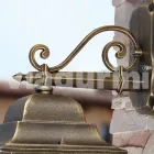 Outdoor wall lamp in aluminum made in Italy, Aquilina Viadurini