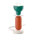 High Ceramic Table Lamp in 2 Colors Made in Italy - Berimbau