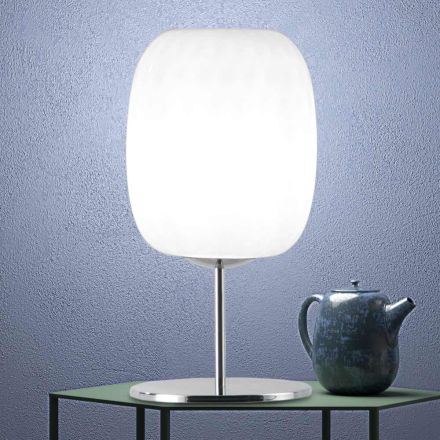 Artisan Table Lamp in Blown Venice Glass - Cloe Balloton Viadurini