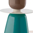 Low Ceramic Table Lamp in 2 Colors Made in Italy - Berimbau Viadurini